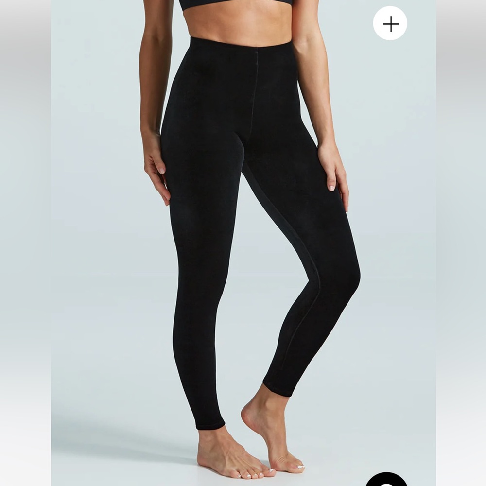 Commando Black Velvet Legging Sz M